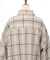 チェック柄ロングシャツ