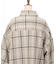 チェック柄ロングシャツ