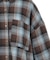 チェック柄ロングシャツ