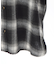 チェック柄ロングシャツ