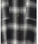 チェック柄ロングシャツ