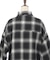 チェック柄ロングシャツ