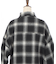 チェック柄ロングシャツ