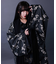 花模様ジャガード羽織