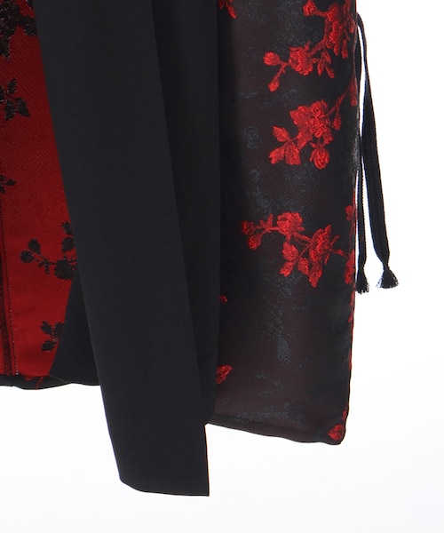 花模様ジャガード羽織｜アクシーズファム アウトレットのアウトレット