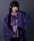 花模様ジャガード羽織