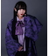 花模様ジャガード羽織