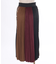 切替プリーツスカート