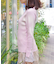 連ボタン袖レースニットＰＯ