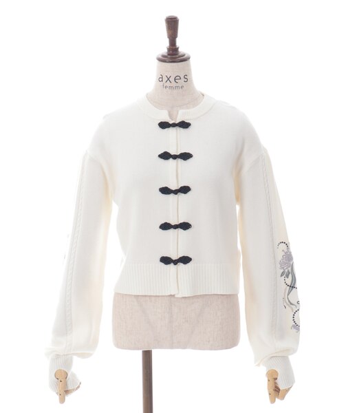 タッセル刺繍チャイナ風CD｜アクシーズファム アウトレットの