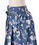 ローズリース柄スカート