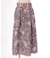 ローズリース柄スカート