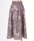 ローズリース柄スカート