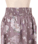 ローズリース柄スカート