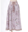 ローズリース柄スカート