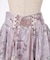 ローズリース柄スカート