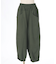 スエード変型ビッグパンツ