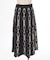 チェーン柄フレアスカート