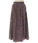 花柄フレアスカート