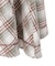起毛チェック編上スカート