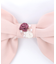 巻き薔薇リボンヘアクリップ