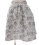 ジャカードリボン付スカート