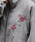 ローズ刺繍ブルゾン