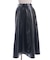 合皮素材フレアスカート