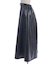 合皮素材フレアスカート