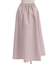 合皮素材フレアスカート