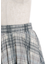 シワ加工チェック柄スカート