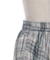 シワ加工チェック柄スカート
