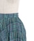 シワ加工チェック柄スカート
