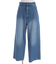 ワイドストレートデニムパンツ
