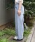 ワイドストレートデニムパンツ