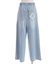 ワイドストレートデニムパンツ