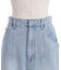 ワイドストレートデニムパンツ
