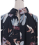 花柄タックブラウス