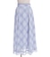 シアーチェックフレアスカート