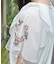 チュール×刺繍フレア袖ＰＯ