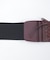 配色スカラップ太幅ベルト
