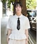 ネクタイ付シャーリングシャツ
