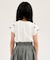 リボンチュール袖Ｔシャツ
