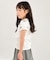 リボンチュール袖Ｔシャツ