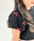 リボンチュール袖Ｔシャツ