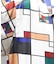 レトロステンドグラス柄シャツ