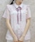 花柄フリルシアーブラウス