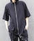 椿スタンド襟ＺＩＰシャツ