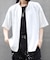 椿スタンド襟ＺＩＰシャツ
