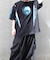 龍×陰陽太極プリントＴシャツ